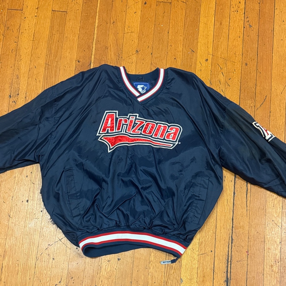 STARTER Navy Jacket with Red and White Accents
